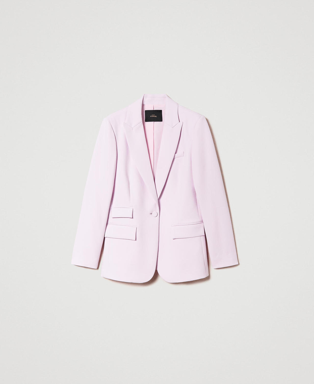 Scee by twin set Giacca blazer in crêpe cady