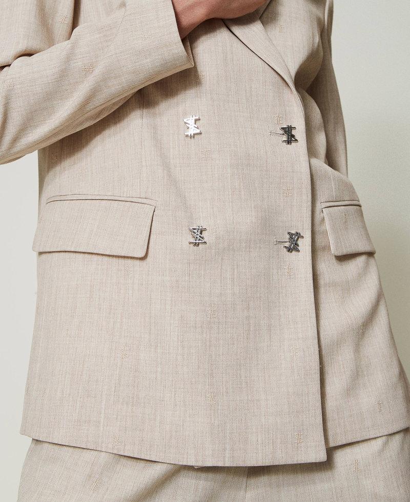 Scee By Twin Set Giacca Blazer MYFO Con Ricamo