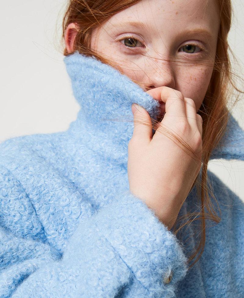 Scee By Twin Set Giacca Corta In Panno Curly