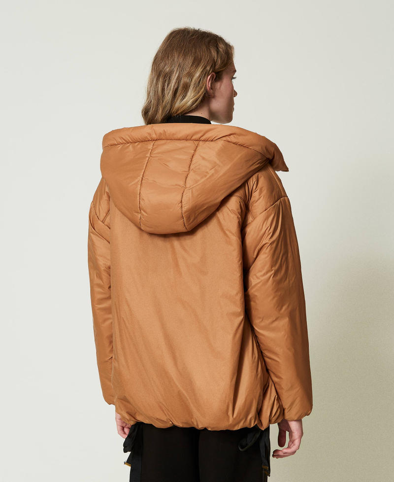 Scee By Twin Set Giacca Imbottita Reversibile