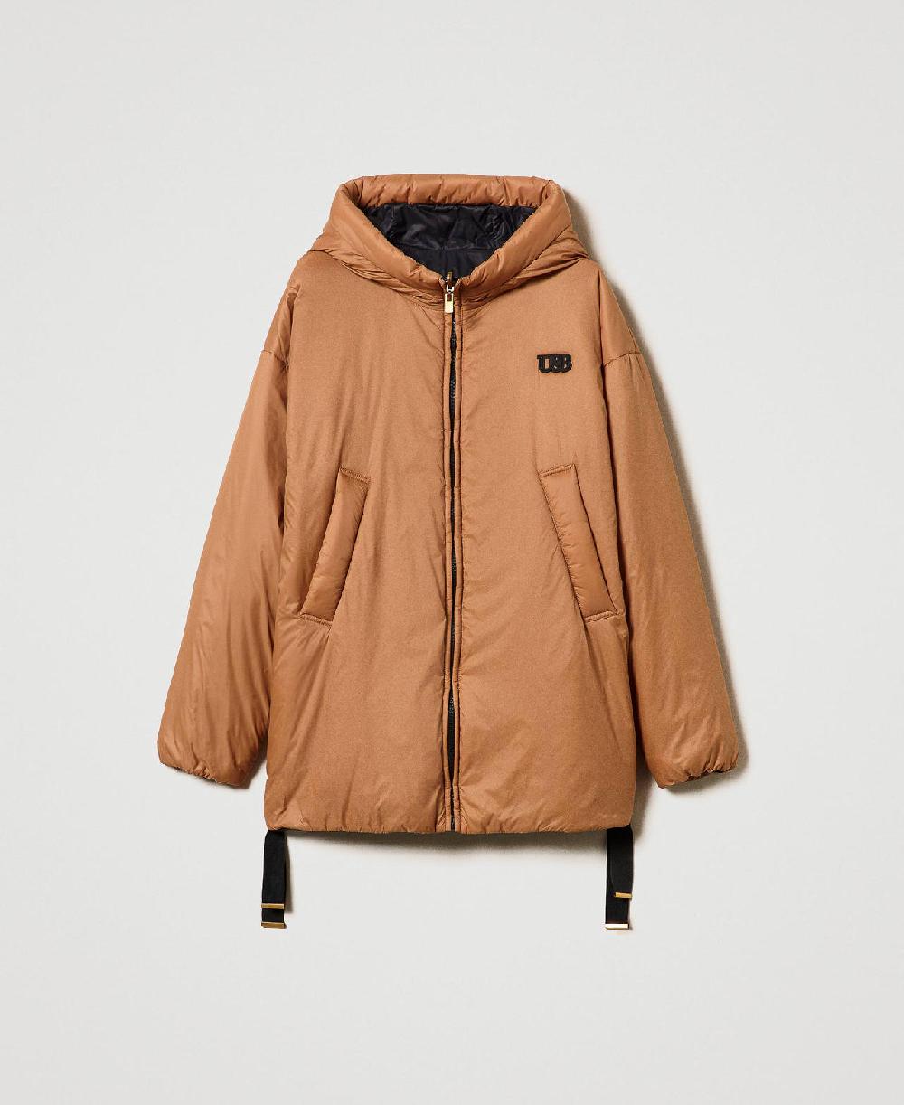 Scee by twin set Giacca imbottita reversibile