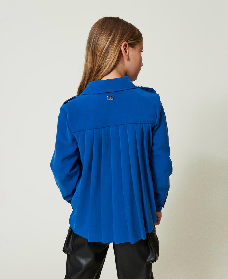 Scee By Twin Set Giacca Overshirt In Flanella