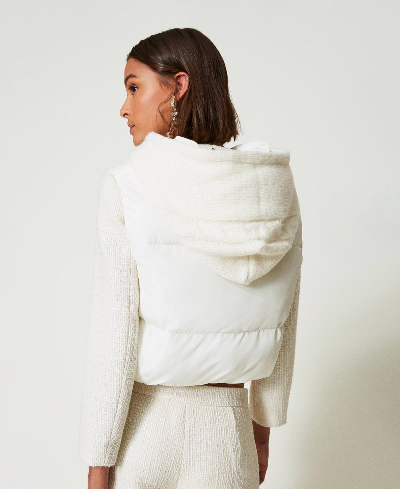 Scee By Twin Set Gilet Imbottito Con Trecce