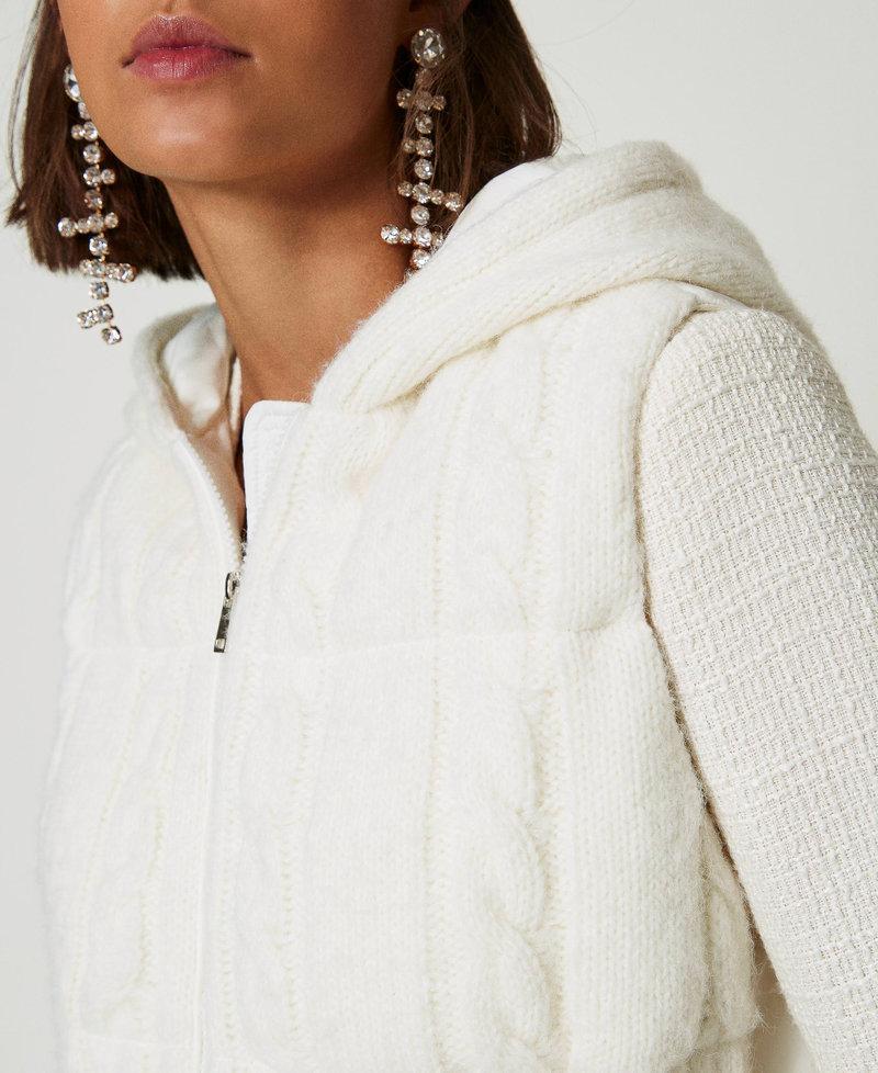 Scee By Twin Set Gilet Imbottito Con Trecce