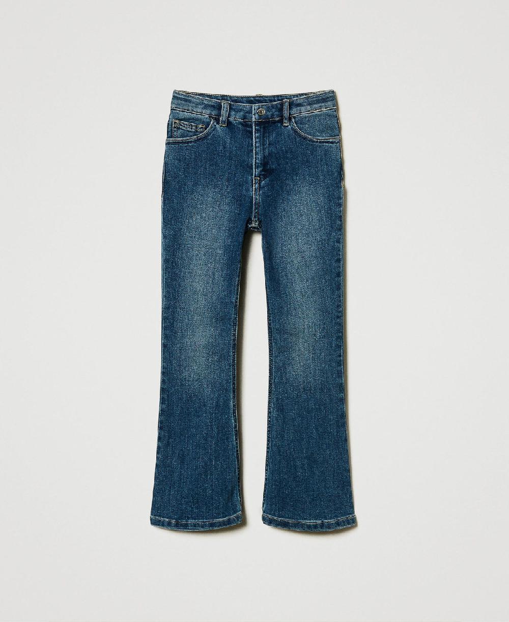 Scee by twin set Jeans bell bottom cinque tasche