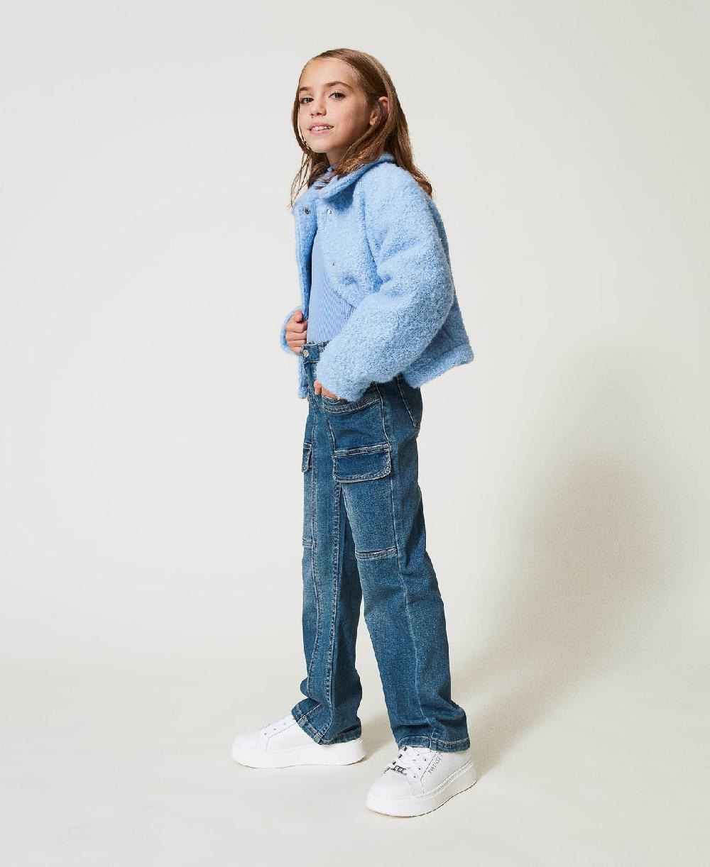 Scee By Twin Set Jeans Cargo Con Tasche