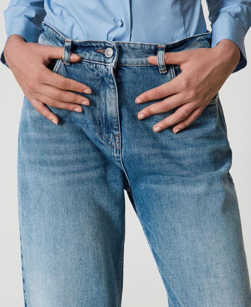 Scee By Twin Set Jeans Carrot Fit Cinque Tasche