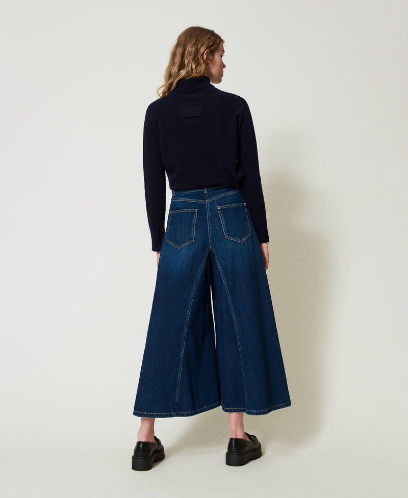 Scee By Twin Set Jeans Cropped Con Cintura
