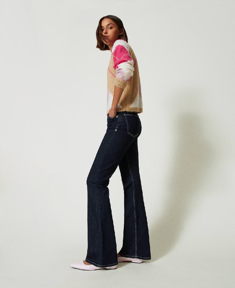 Scee By Twin Set Jeans Flare Cinque Tasche