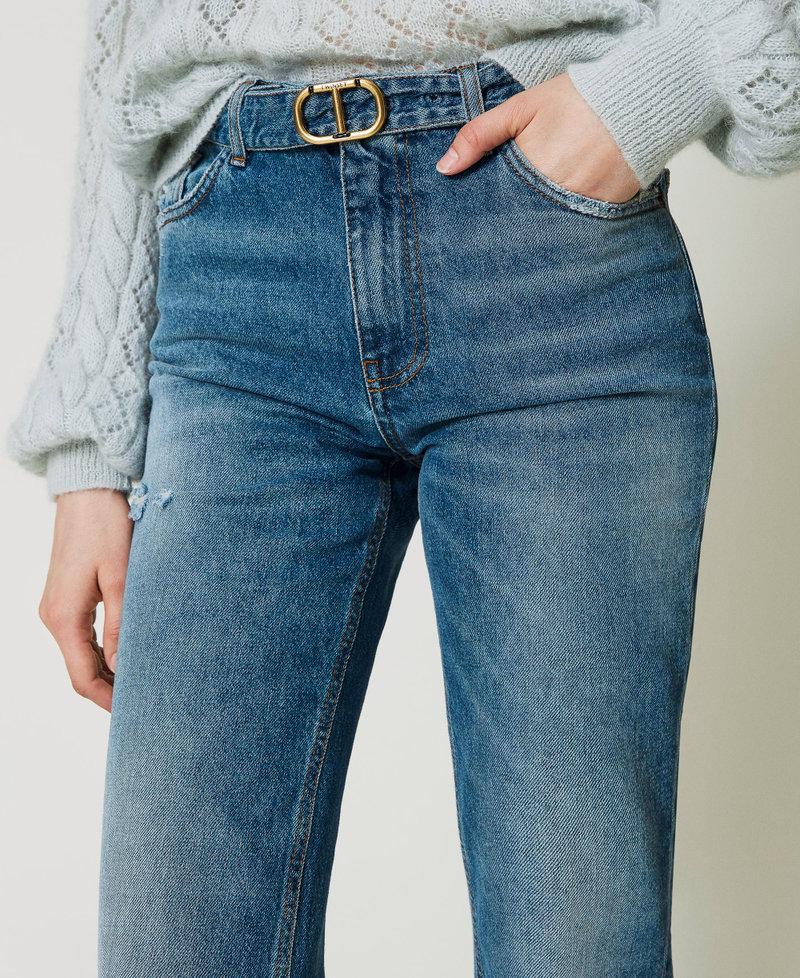 Scee By Twin Set Jeans Regular Con Cintura