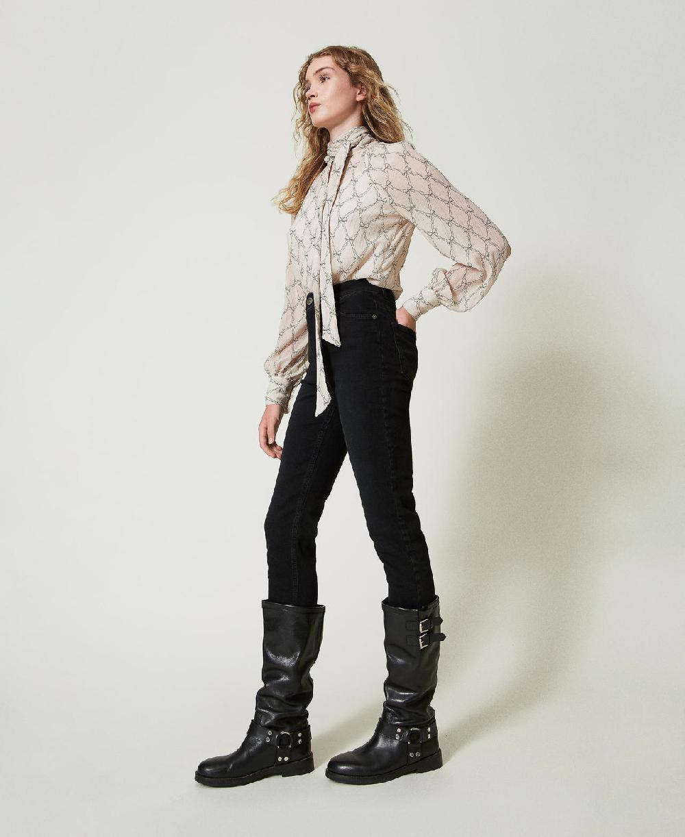 Scee By Twin Set Jeans Slim Fit Cinque Tasche