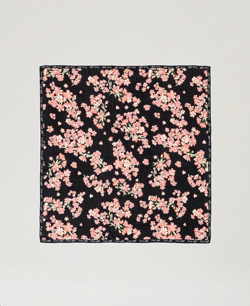 Scee By Twin Set Kefiah Con Stampa A Fiori