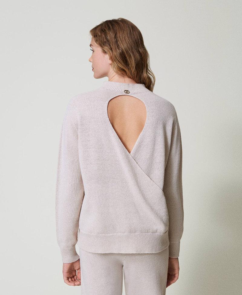 Scee By Twin Set Maglia In Misto Lana E Lurex