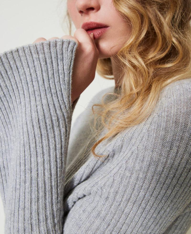 Scee By Twin Set Maglia In Misto Lana E Lurex