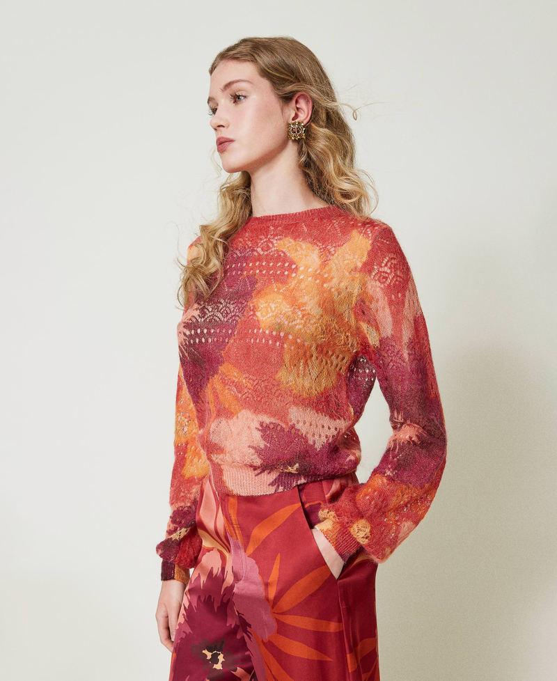 Scee By Twin Set Maglia In Misto Lana E Mohair