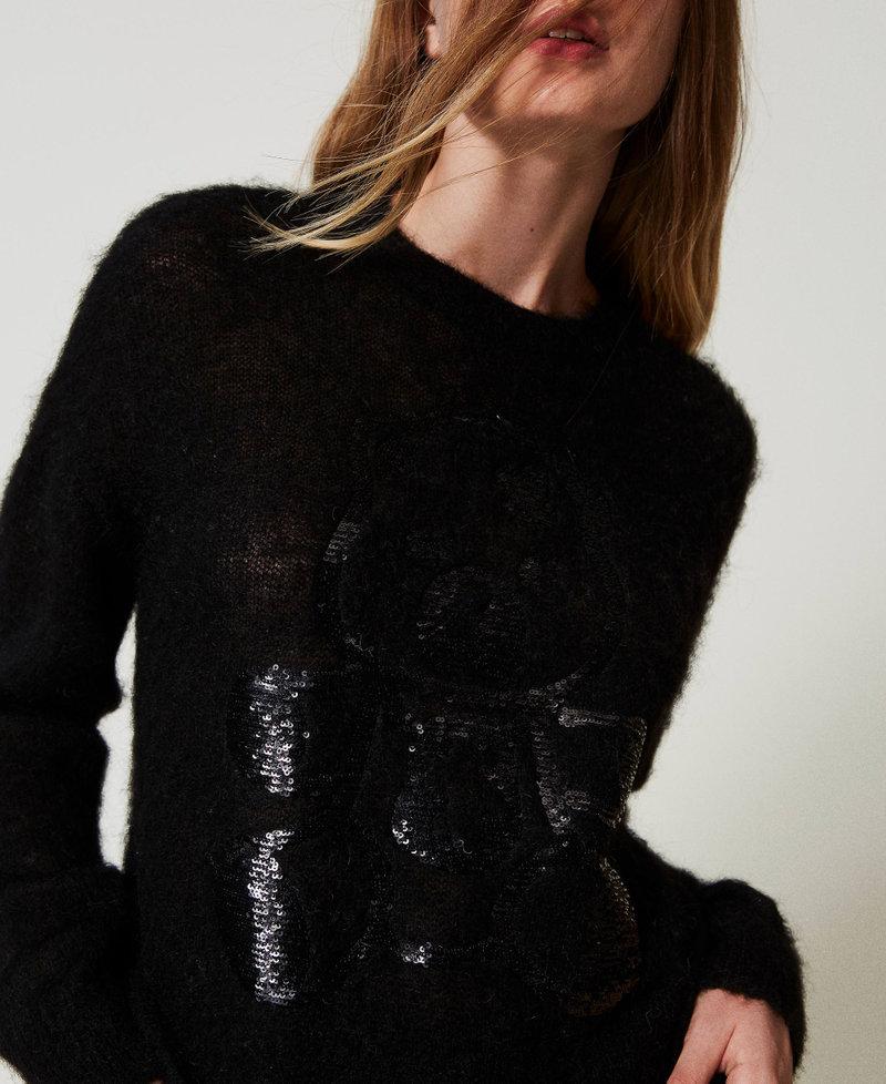 Scee By Twin Set Maglia MYFO In Lana E Mohair