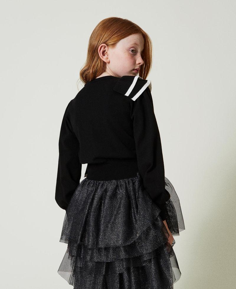 Scee By Twin Set Maglia Regular Con Doppia Balza