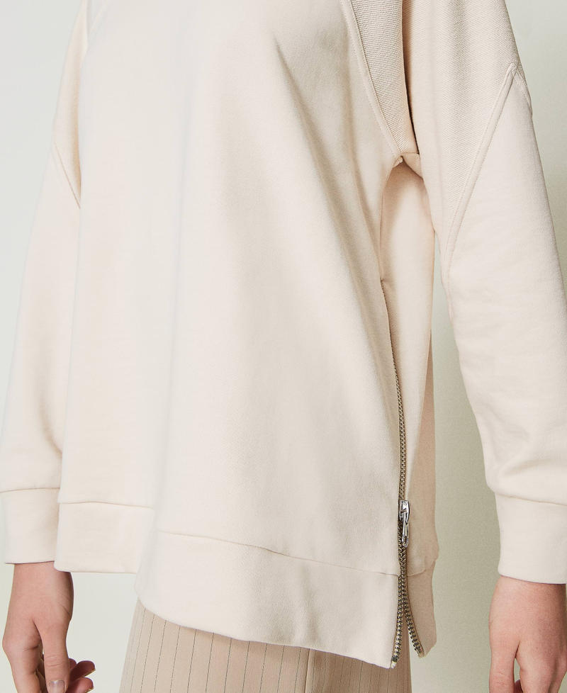 Scee By Twin Set Maxi Felpa Con Logo