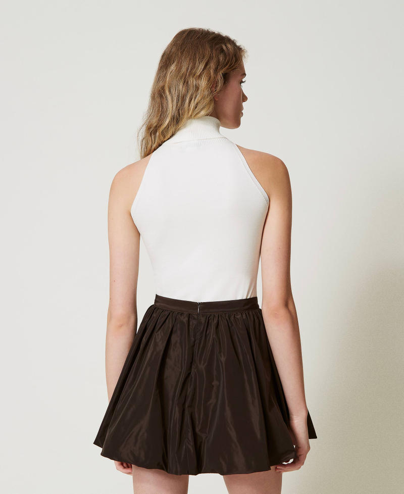 Scee By Twin Set Minigonna Balloon In Taffetà