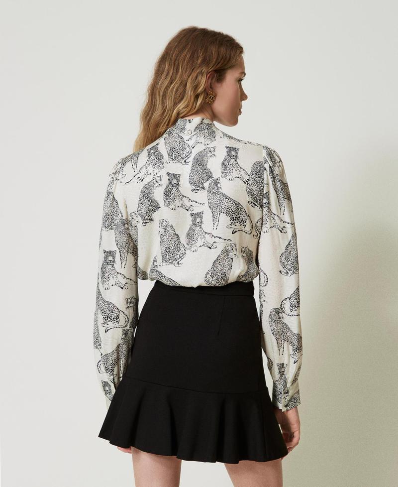 Scee By Twin Set Minigonna Con Cinturino Oval T