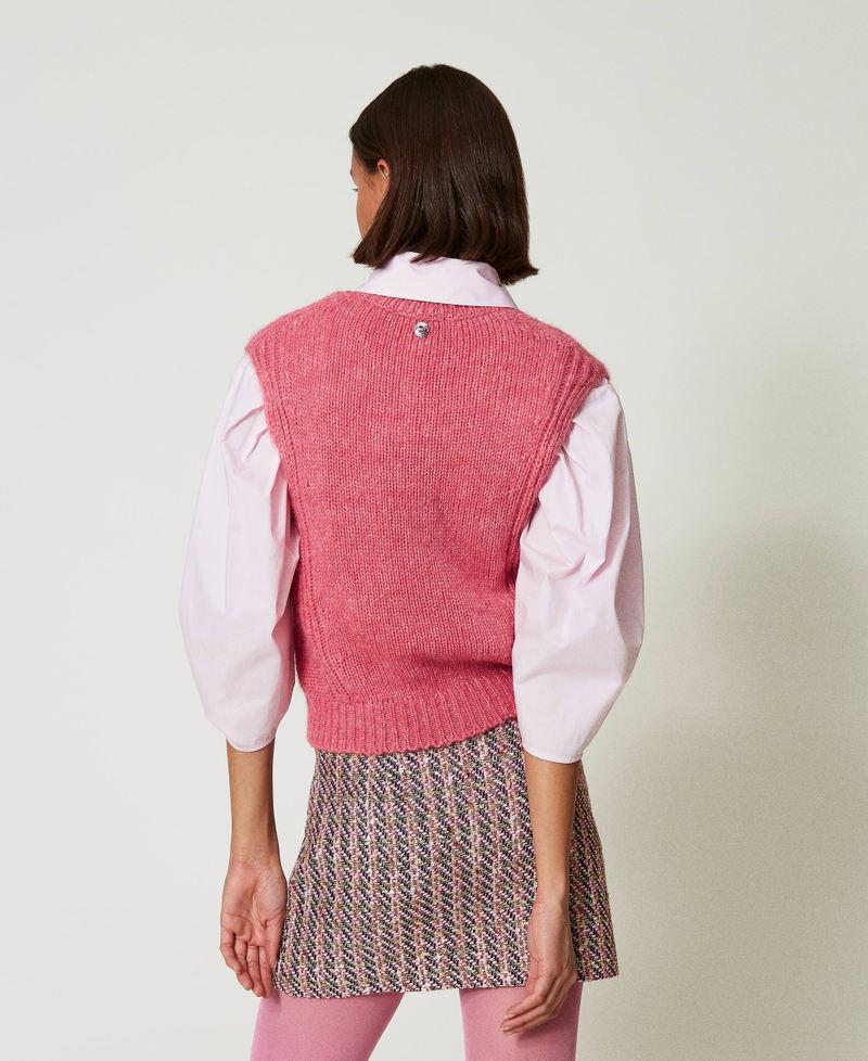 Scee By Twin Set Minigonna In Bouclé E Lurex