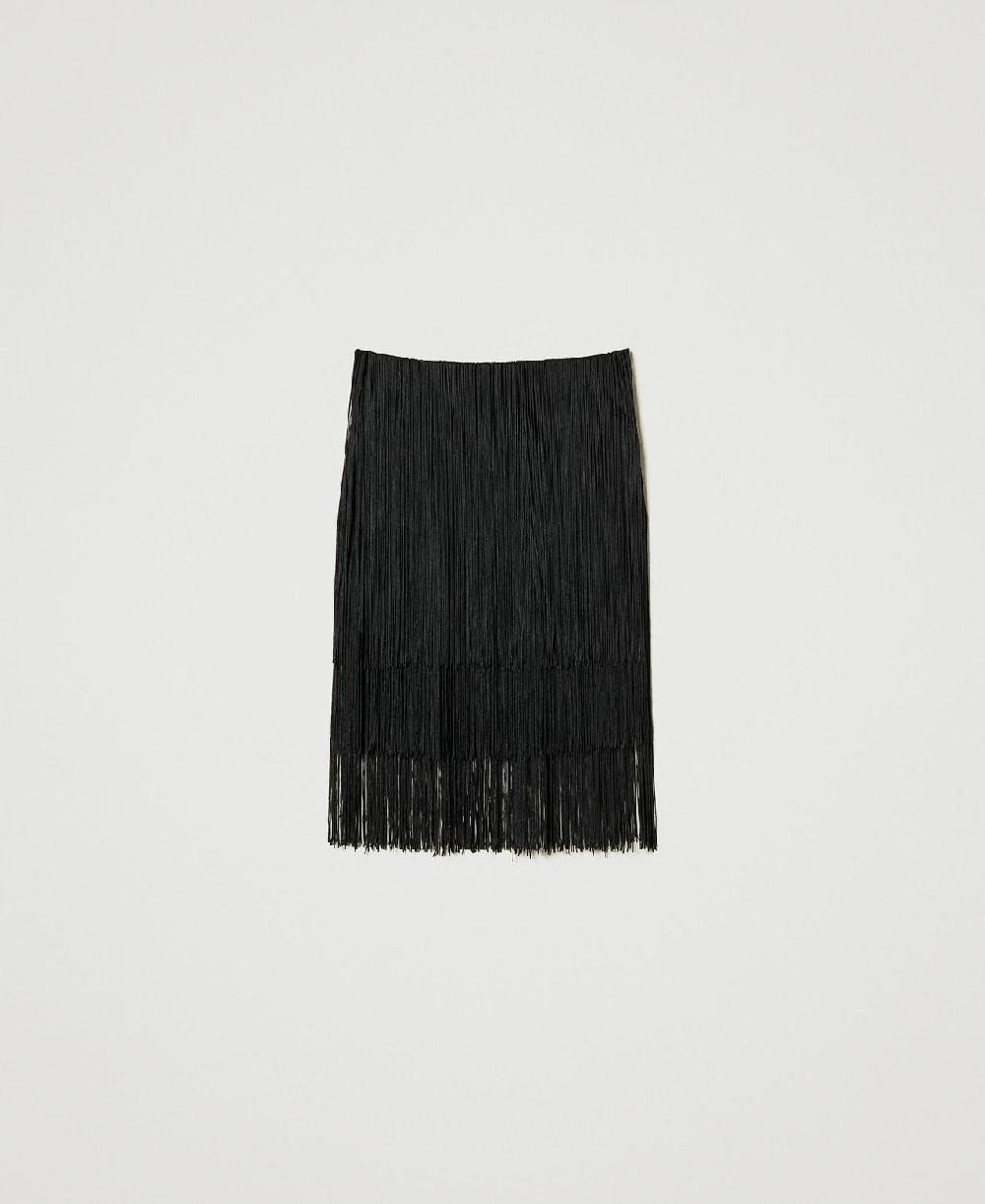 Scee by twin set Minigonna MYFO con frange