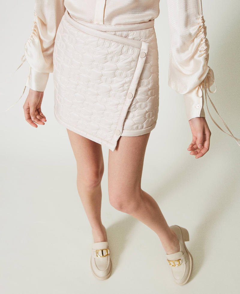 Scee By Twin Set Minigonna Trapuntata Con Oval T