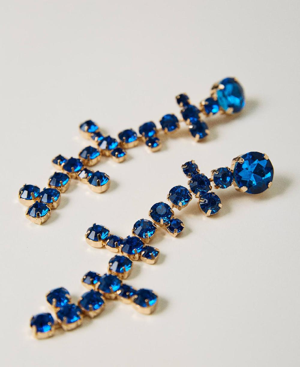 Scee By Twin Set Orecchini Pendenti Con Strass