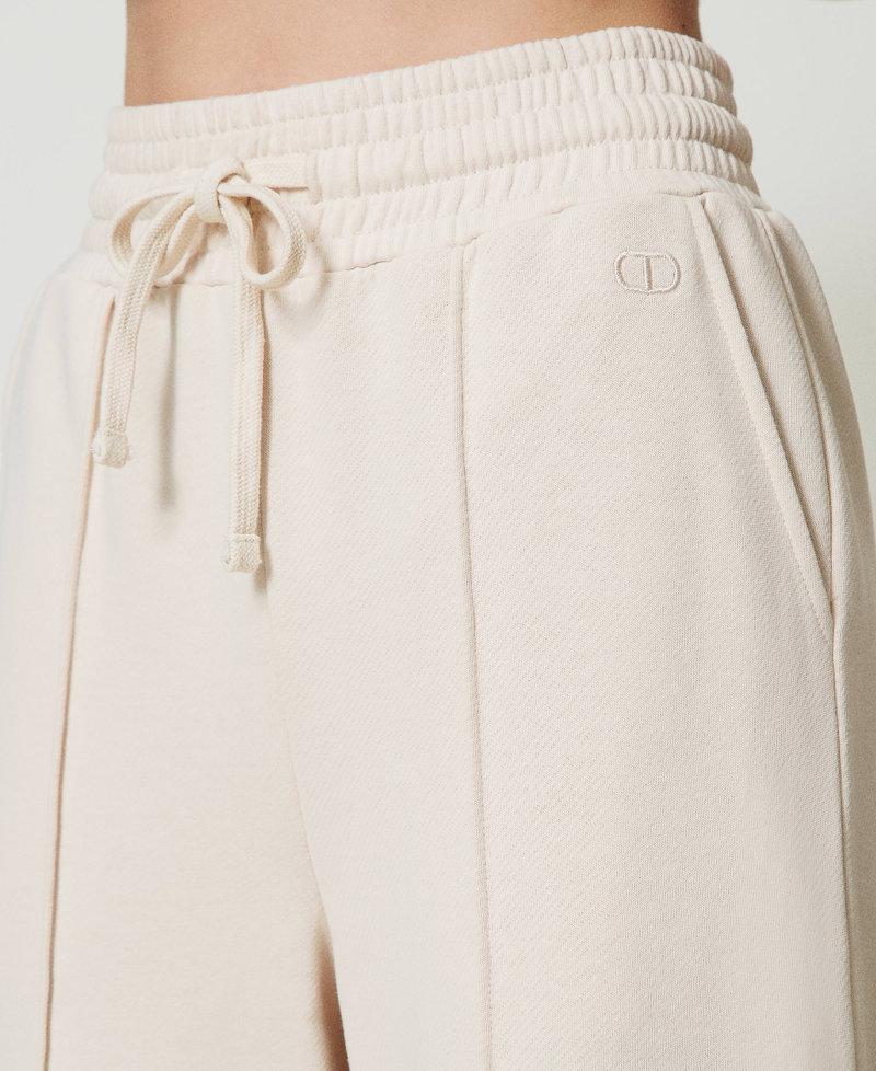 Scee By Twin Set Pantaloni A Palazzo In Felpa