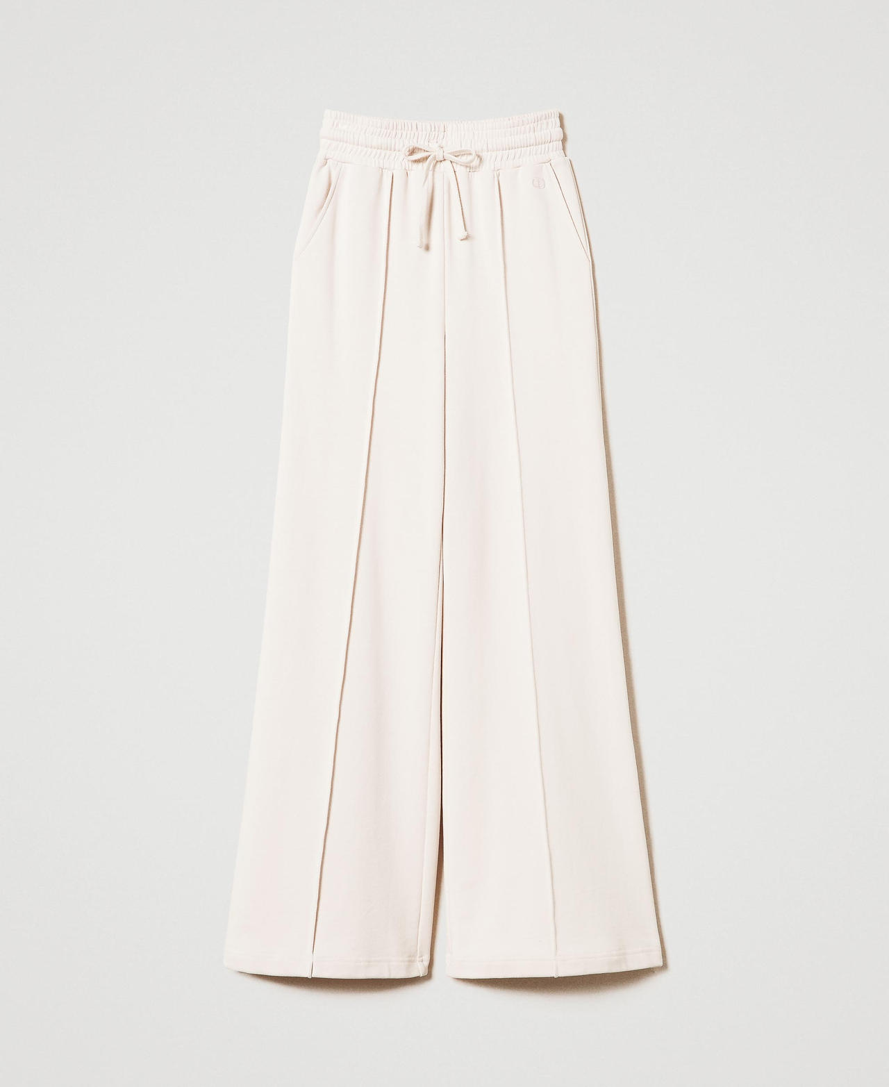 Scee by twin set Pantaloni a palazzo in felpa