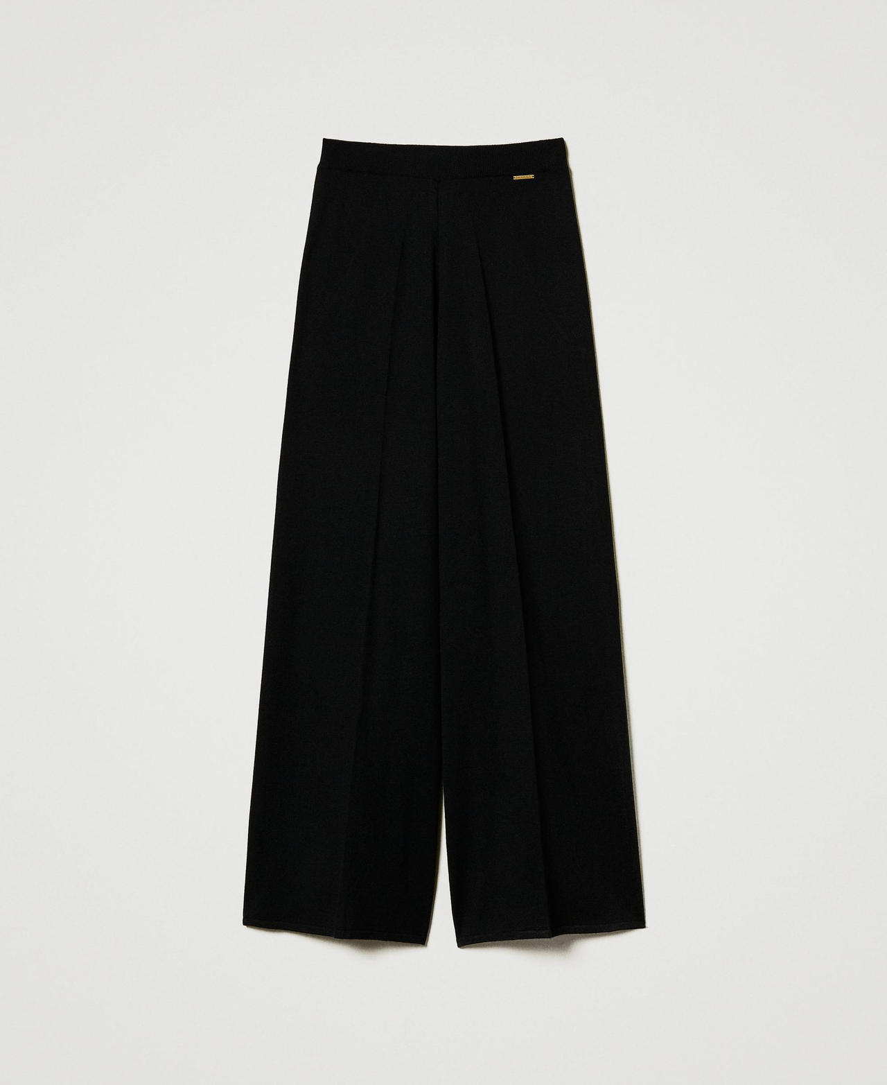 Scee by twin set Pantaloni a palazzo in misto lana