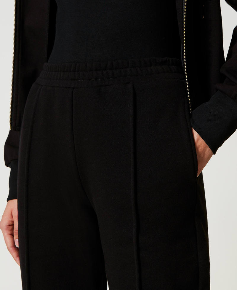 Scee By Twin Set Pantaloni A Sigaretta In Felpa