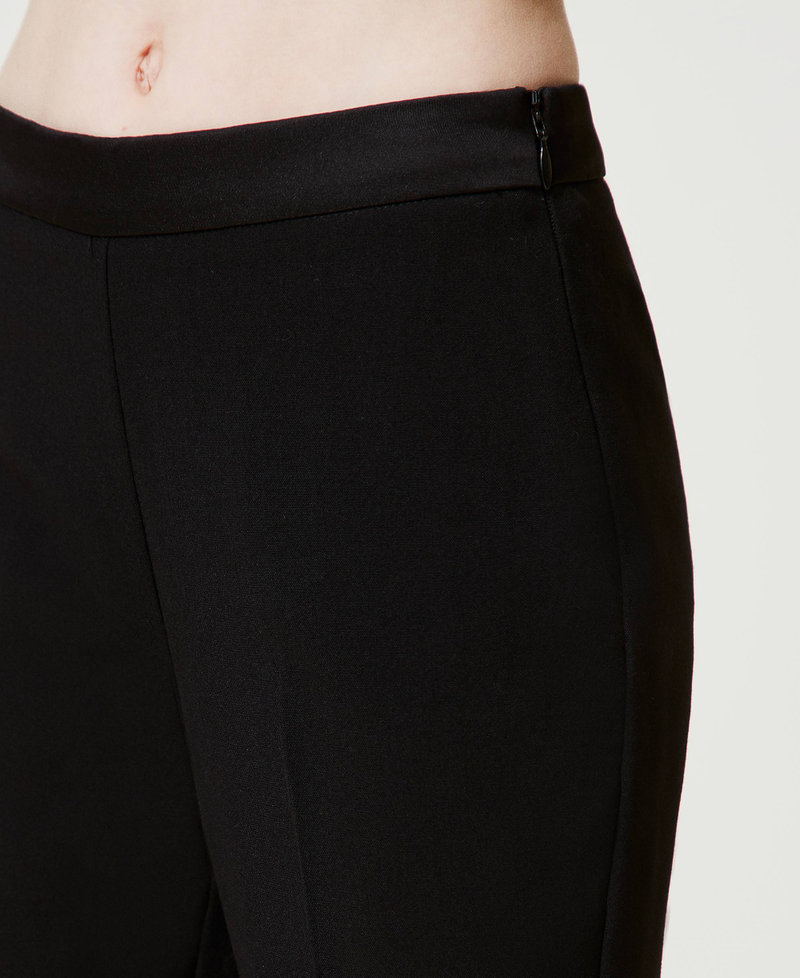 Scee By Twin Set Pantaloni A Sigaretta In Flanella