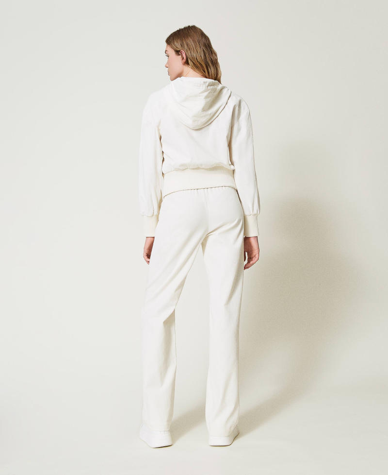 Scee By Twin Set Pantaloni Ampi In Velluto