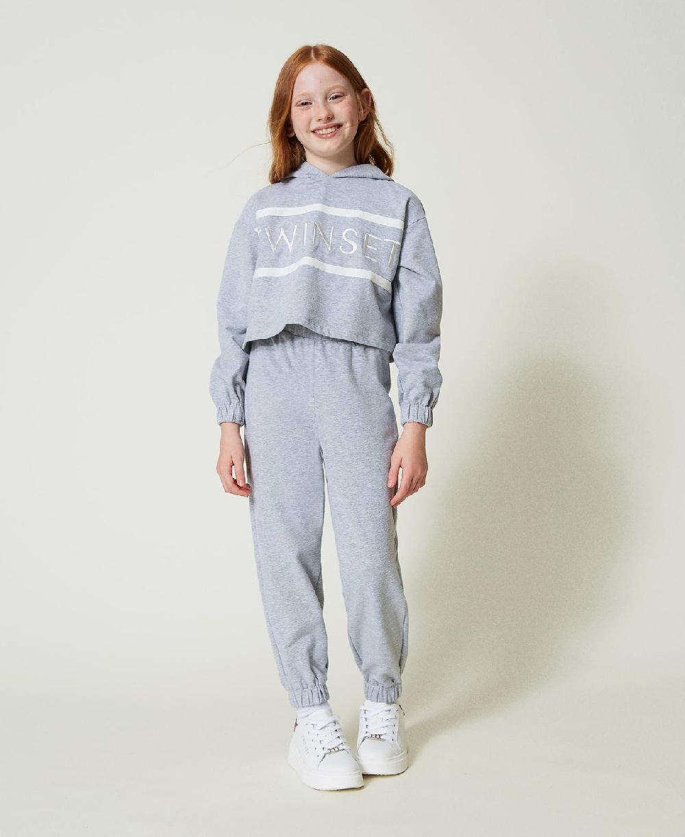 Scee By Twin Set Pantaloni Joggers In Felpa