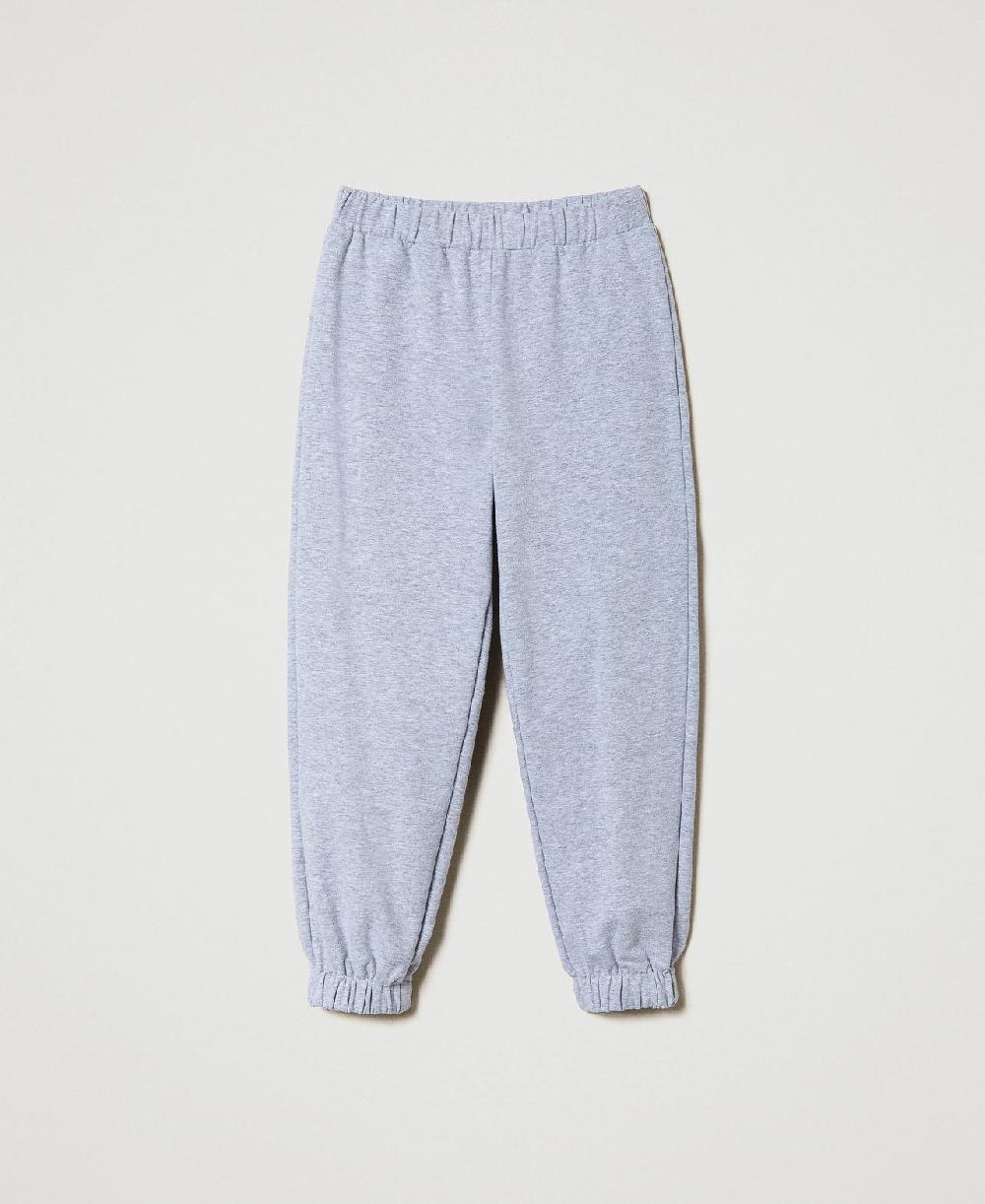 Scee by twin set Pantaloni joggers in felpa