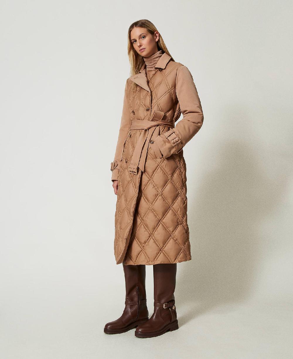 Scee By Twin Set Piumino Doppiopetto Trapuntato