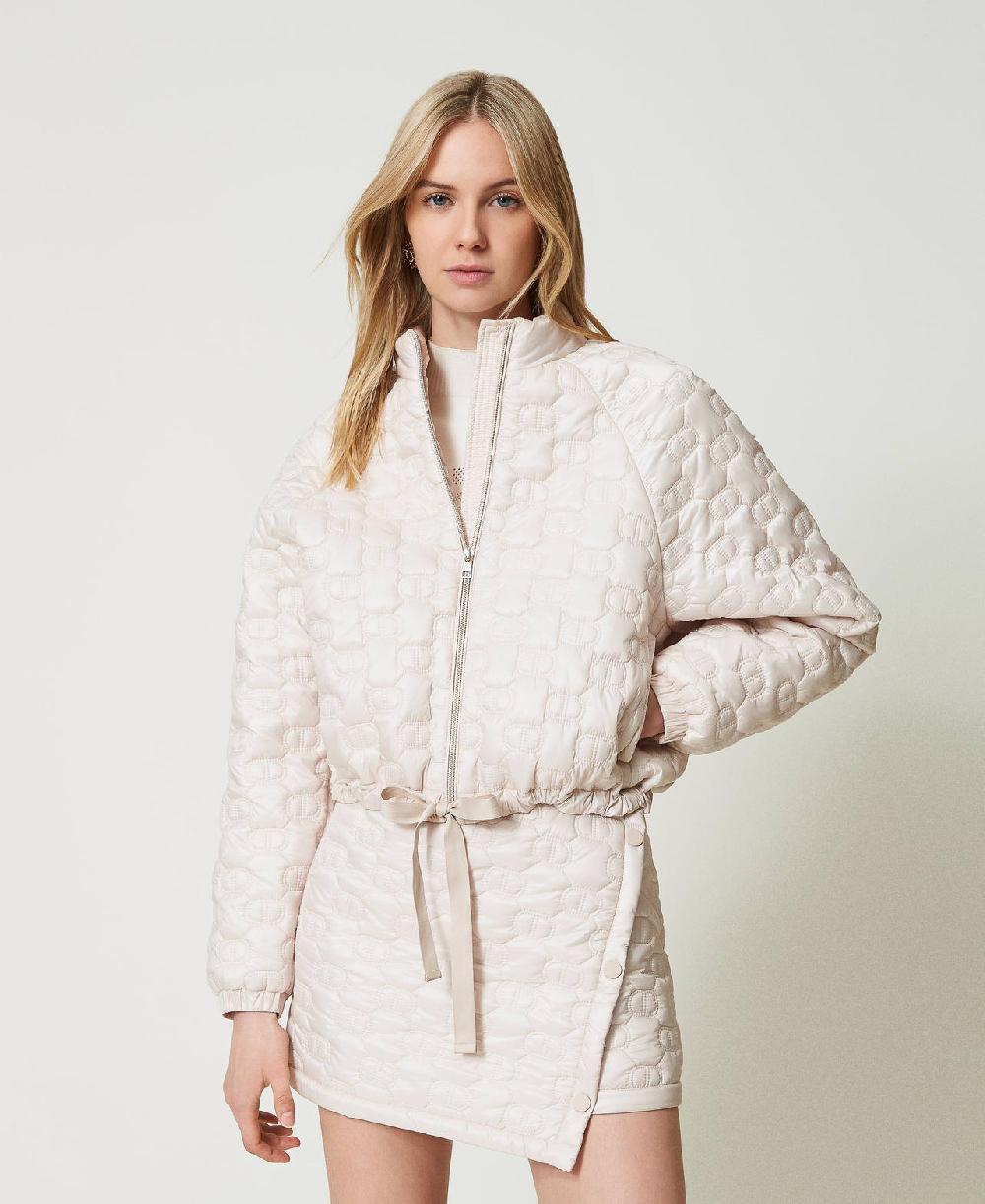 Scee By Twin Set Piumino Trapuntato Con Oval T