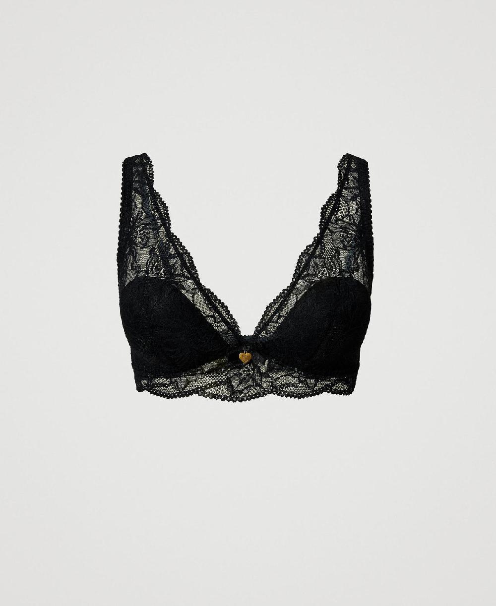Scee by twin set Reggiseno bralette in pizzo