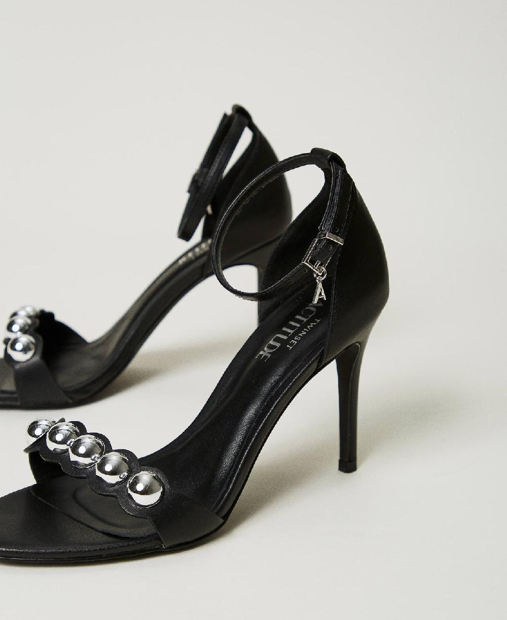 Scee By Twin Set Sandali Con Borchie