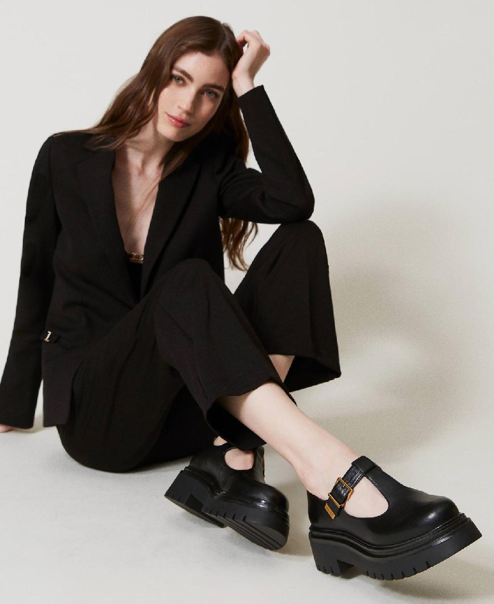 Scee by twin set Scarpe Mary Jane con fibbie