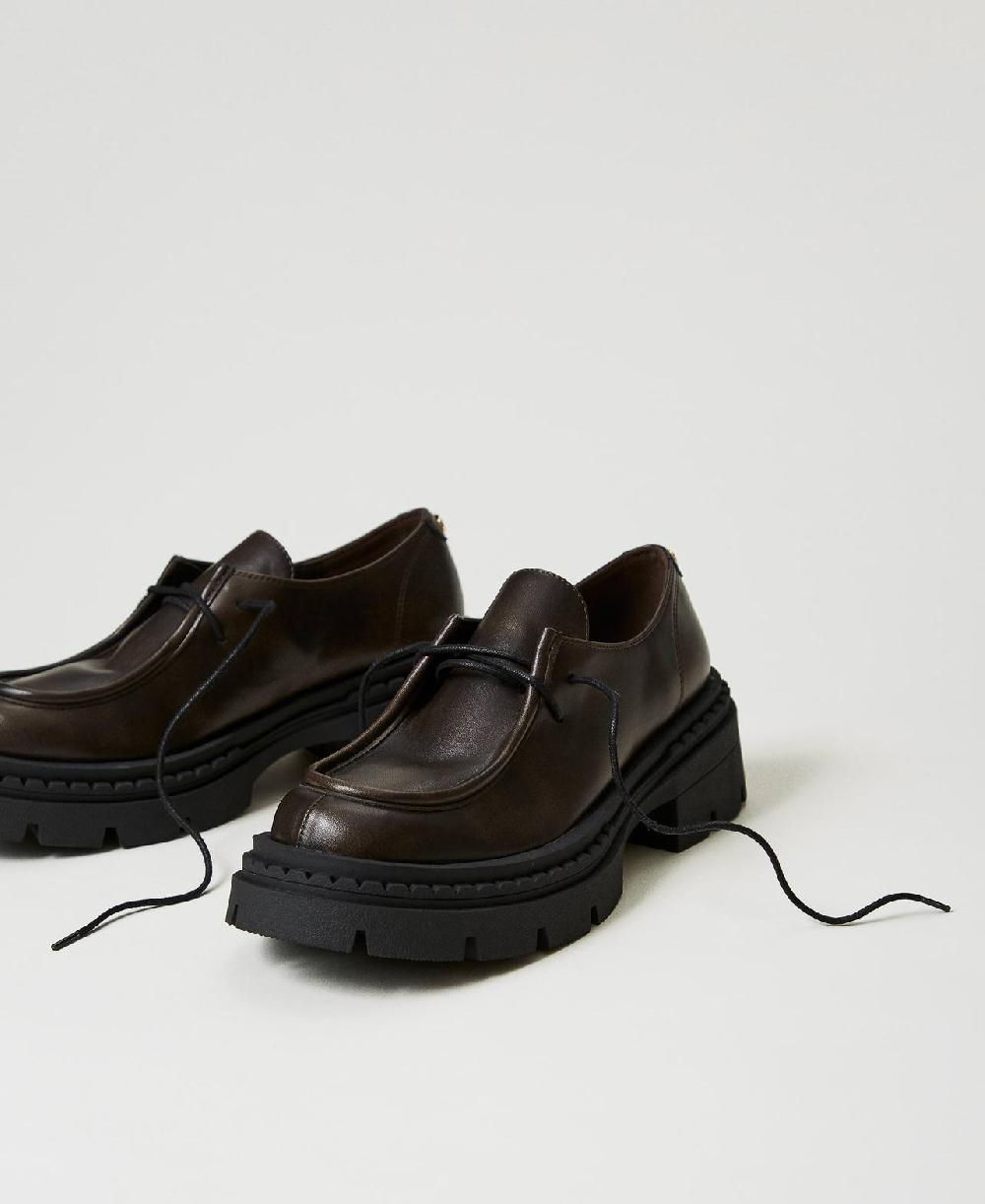 Scee By Twin Set Scarpe Stringate Con Oval T