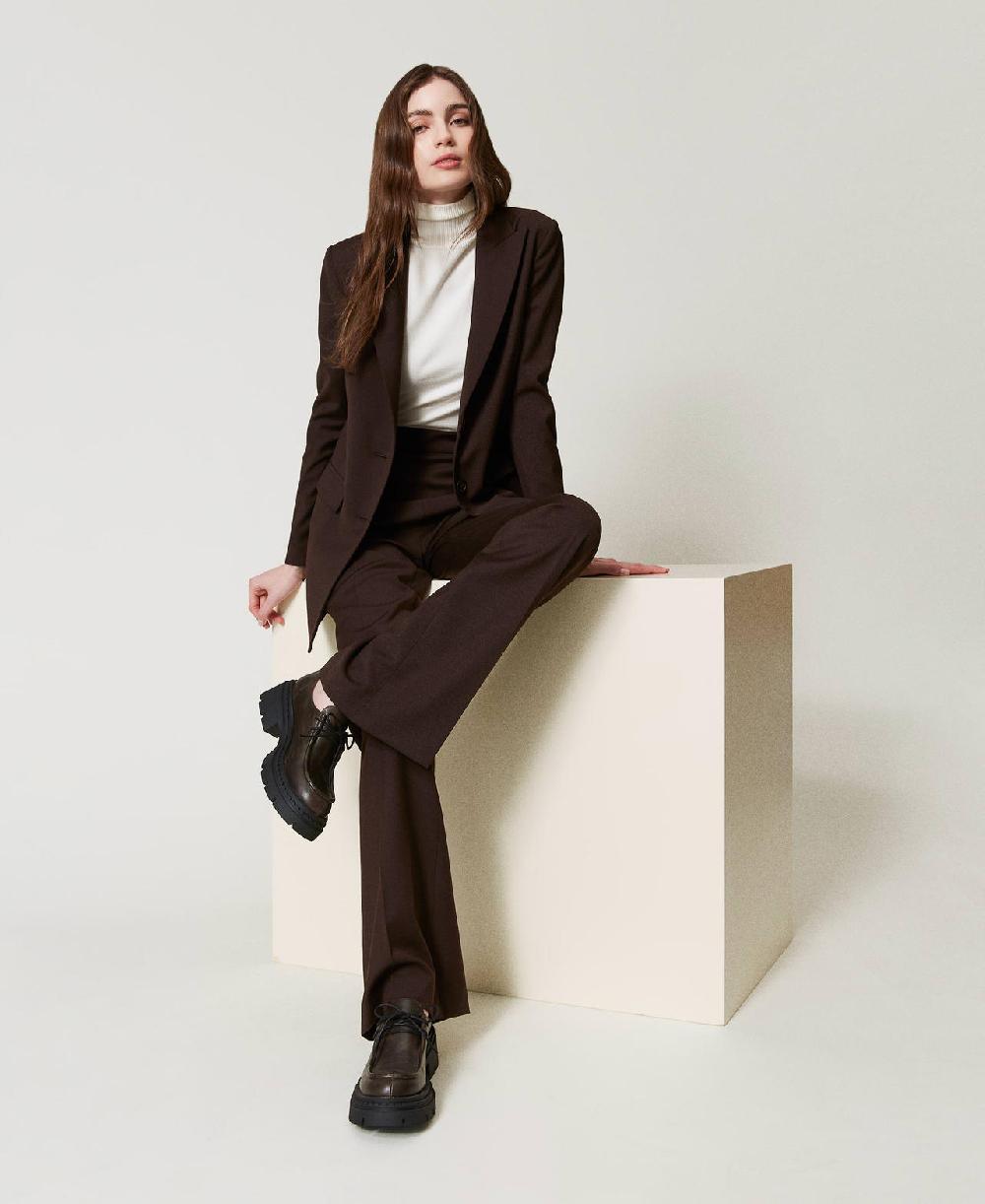 Scee by twin set Scarpe stringate con Oval T