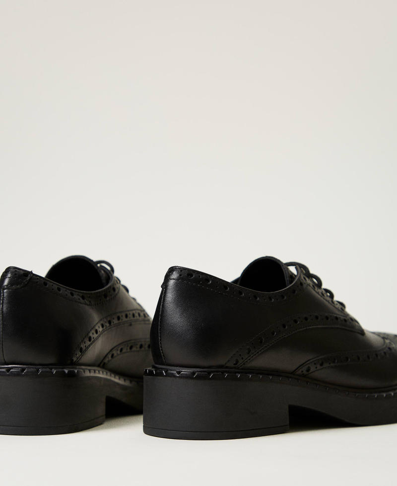 Scee By Twin Set Scarpe Stringate In Pelle