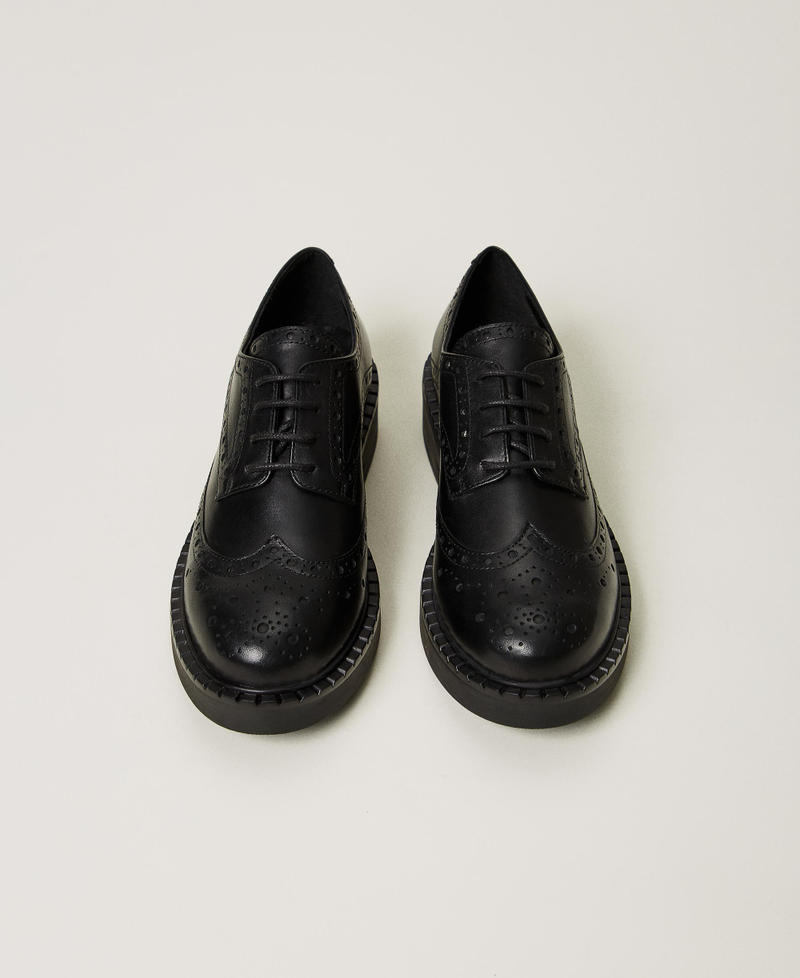 Scee By Twin Set Scarpe Stringate In Pelle