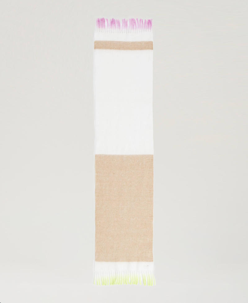 Scee By Twin Set Sciarpa MYFO Con Frange Sfumate