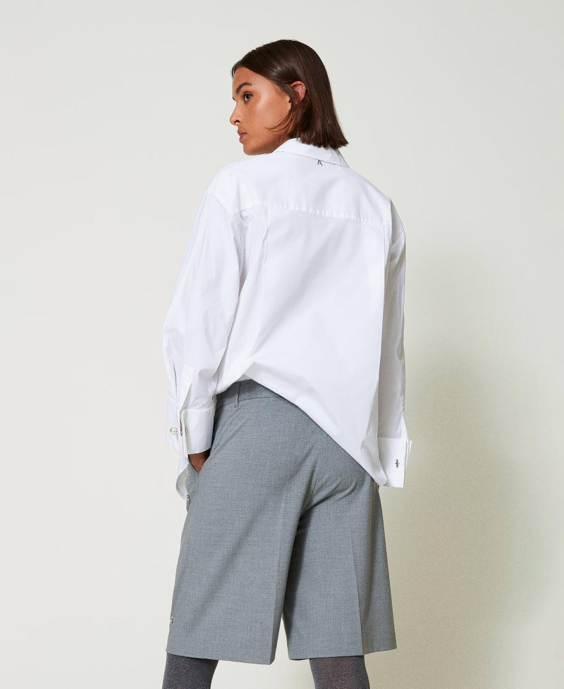 Scee By Twin Set Shorts Con Ricami A Mano