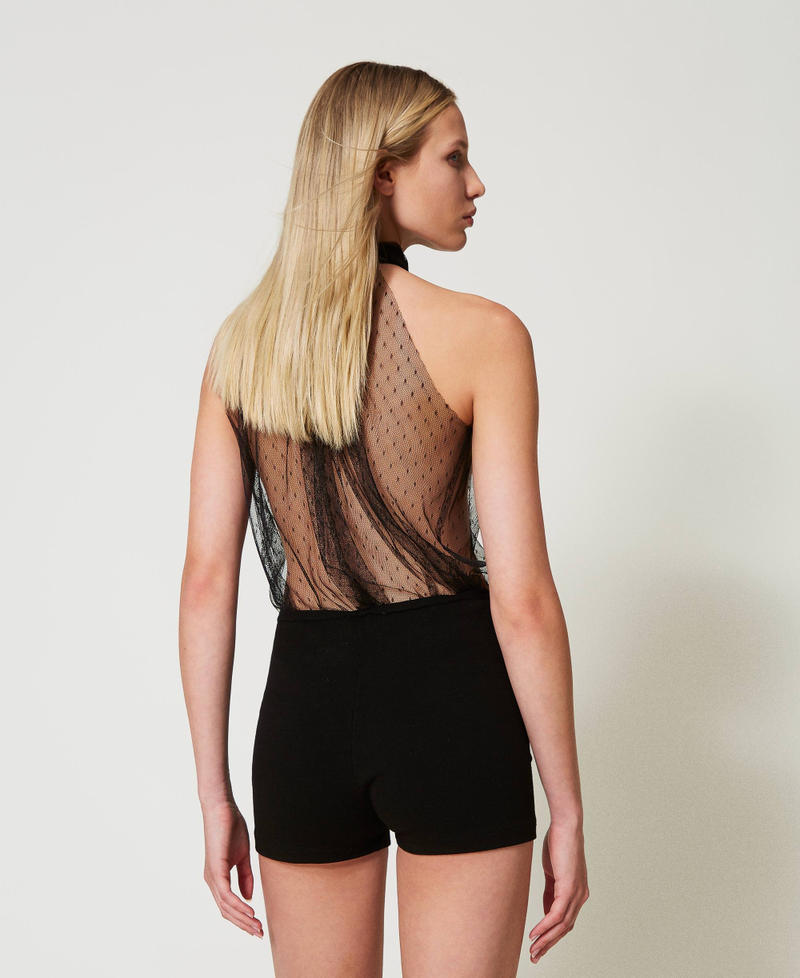 Scee By Twin Set Shorts Fitted In Maglia