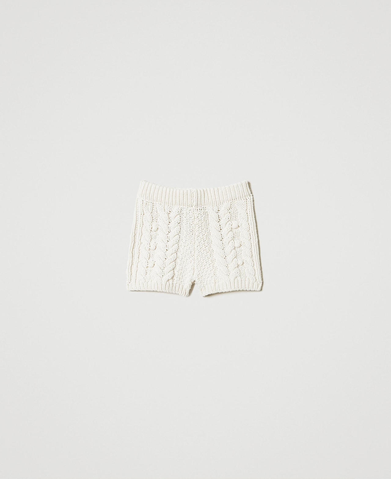 Scee by twin set Shorts in maglia di lana