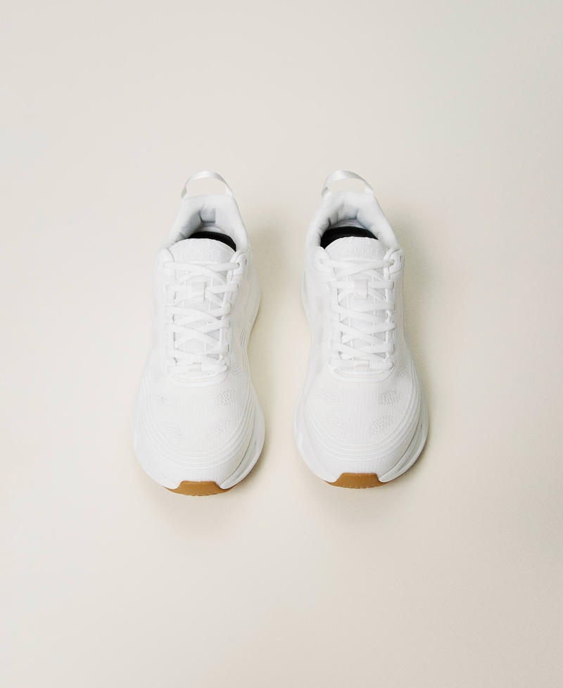 Scee By Twin Set Sneakers Fessura A Righe Con Logo